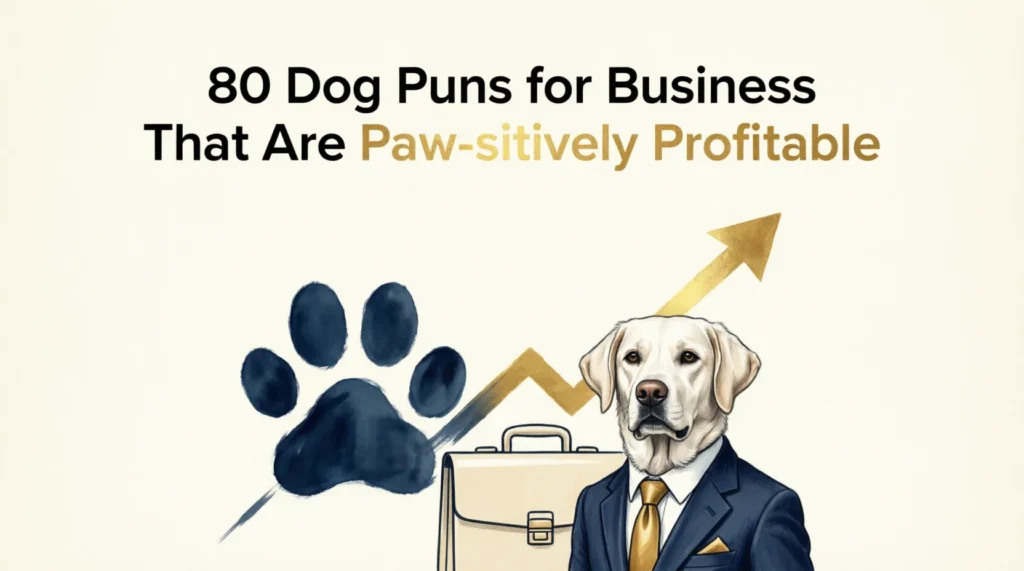 dog puns for business
