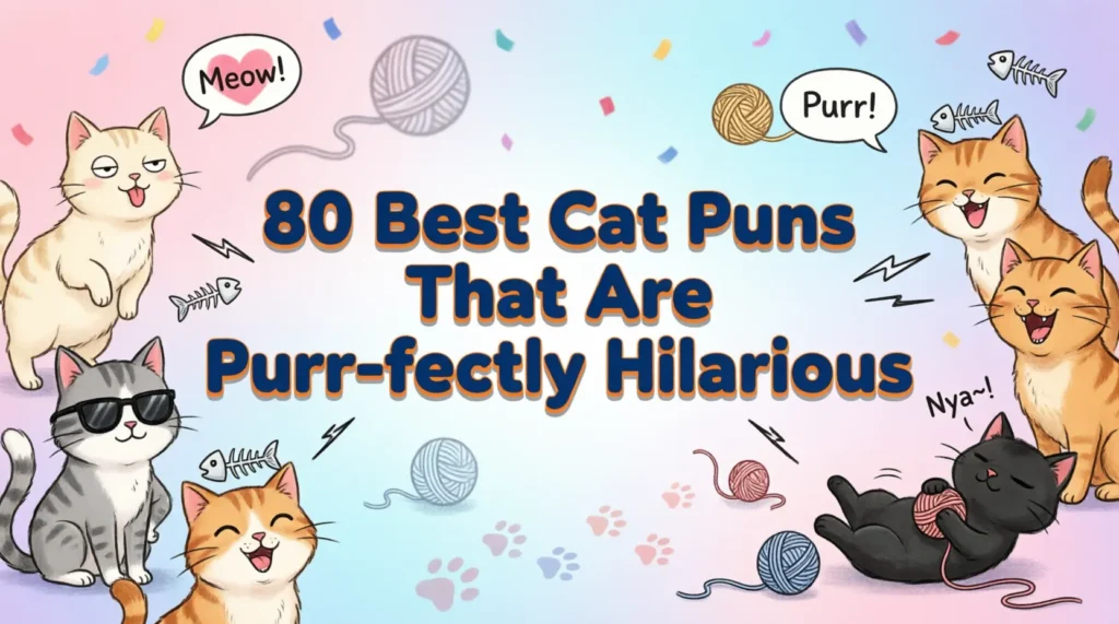 best cat puns