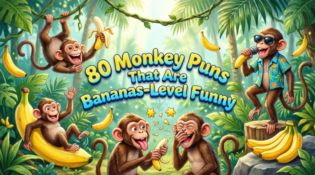 monkey puns one liners