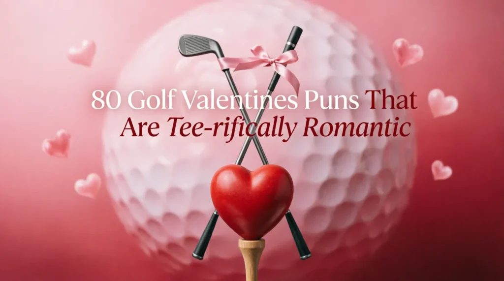 golf valentines puns