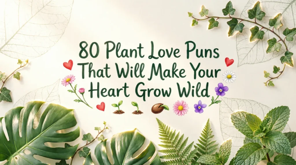 plant love puns