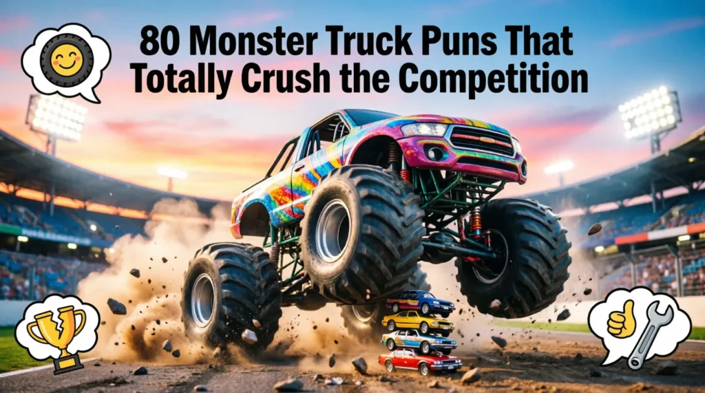monster truck puns