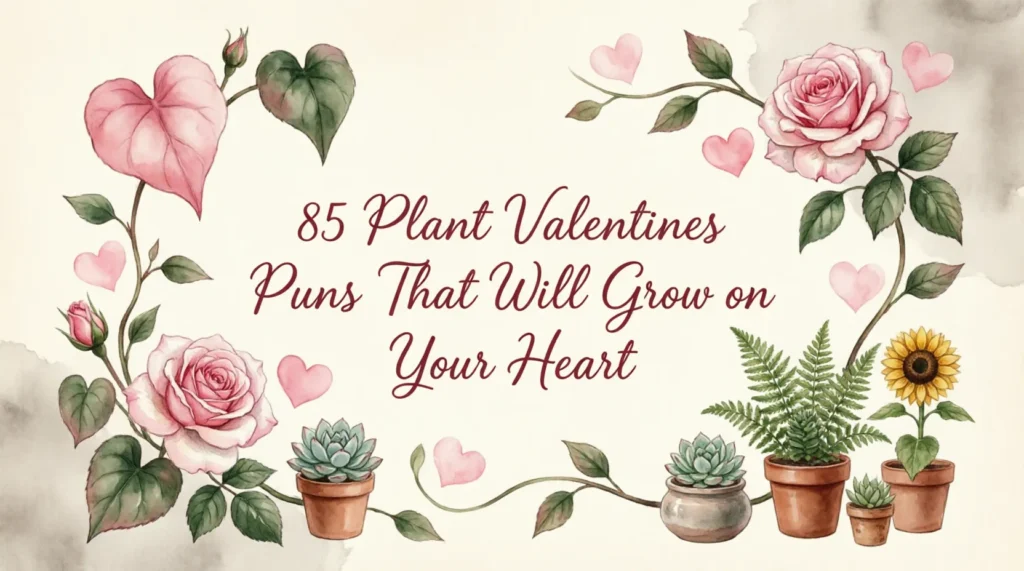 plant valentines puns