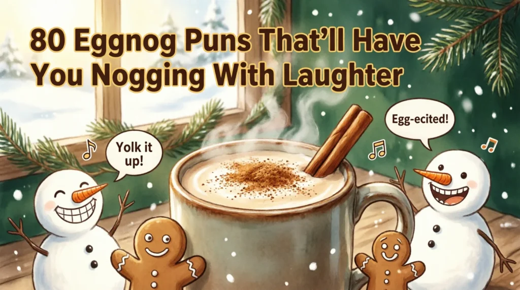 eggnog puns