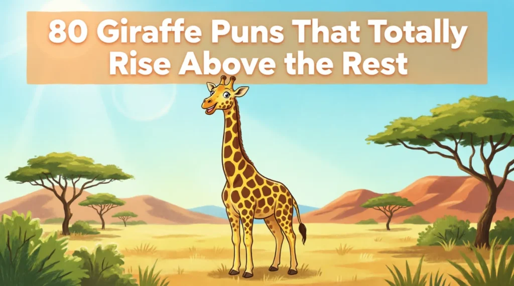 giraffe puns