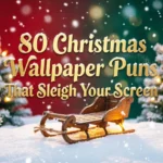 christmas wallpaper puns