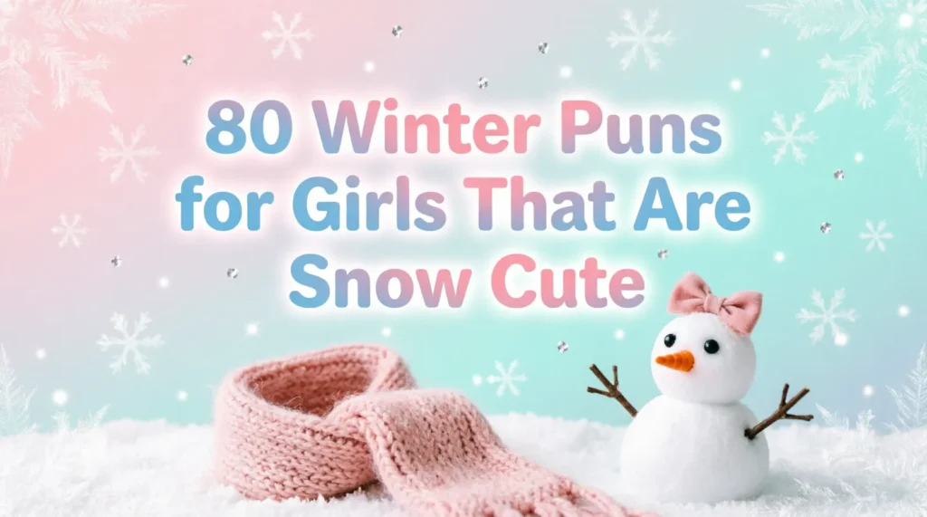 winter puns girls
