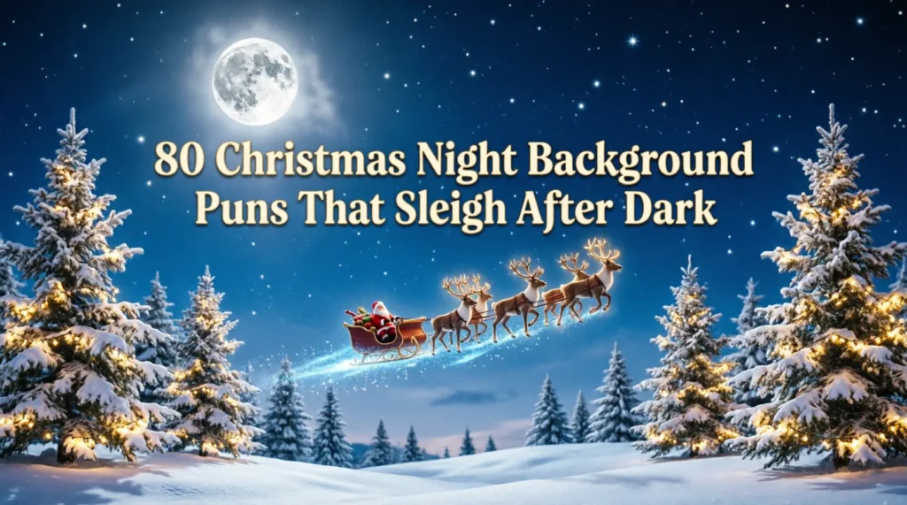 christmas night background puns