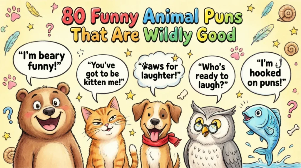 funny animal puns