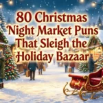 christmas night market puns