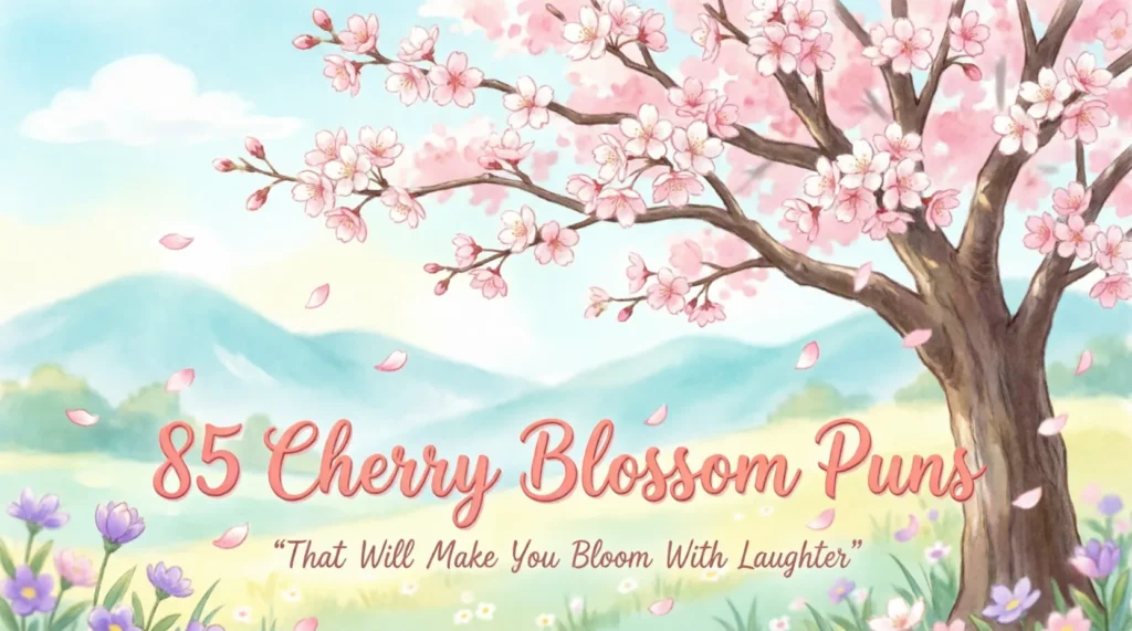 cherry blossom puns