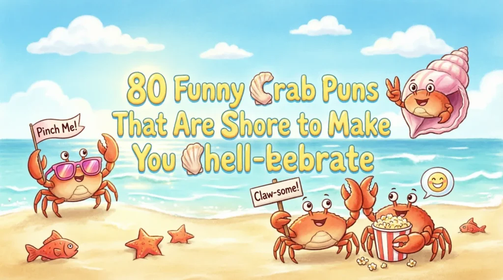 funny crab puns