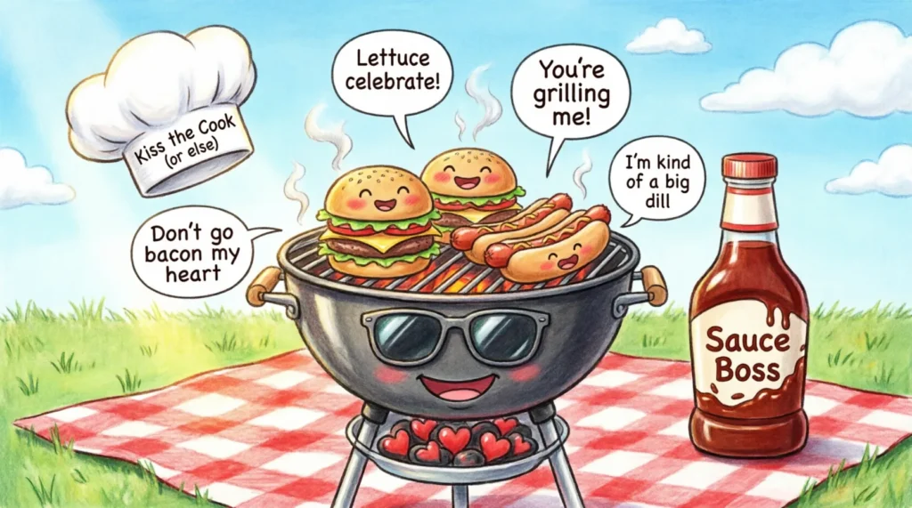barbecue puns
