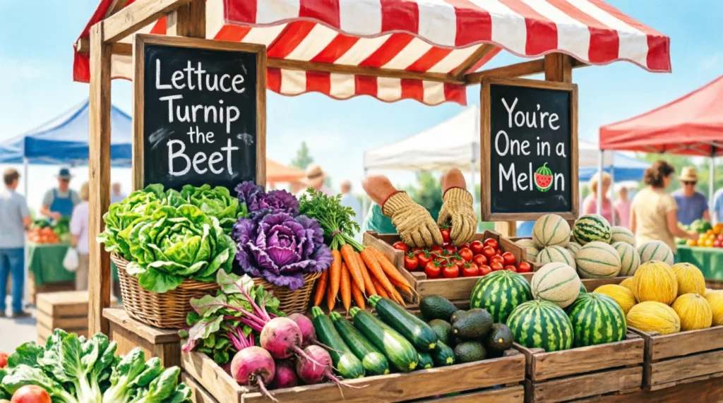 farmers market puns