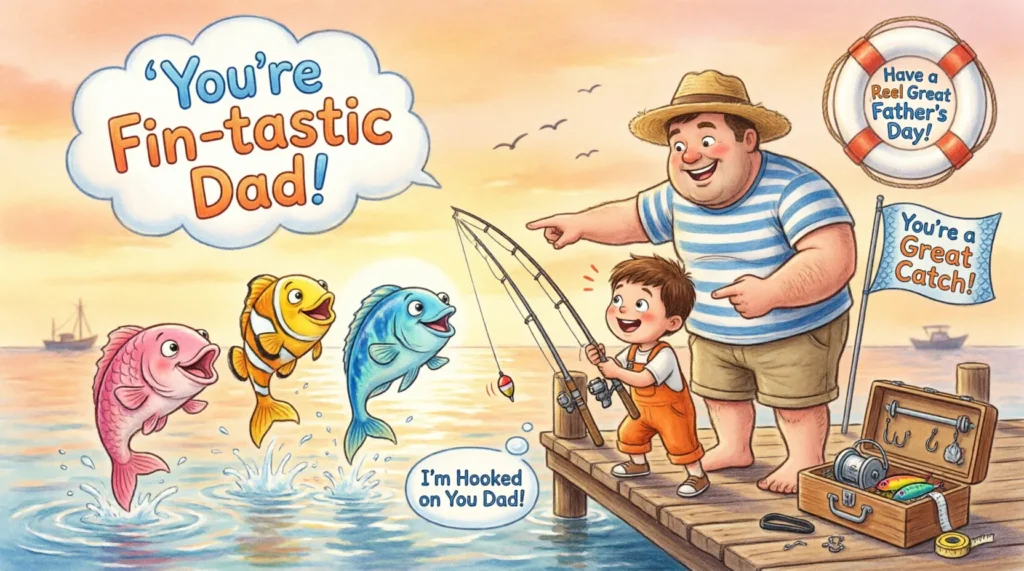 fathers day fish puns
